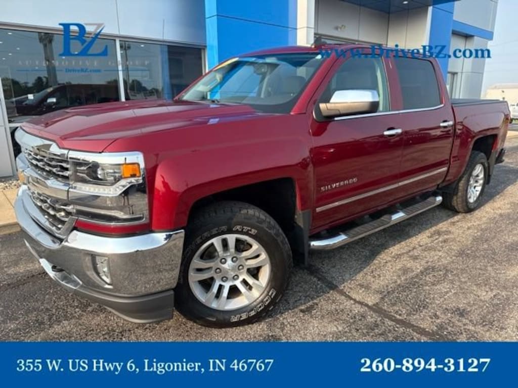 Used 2018 Chevrolet Silverado 1500 LTZ Truck