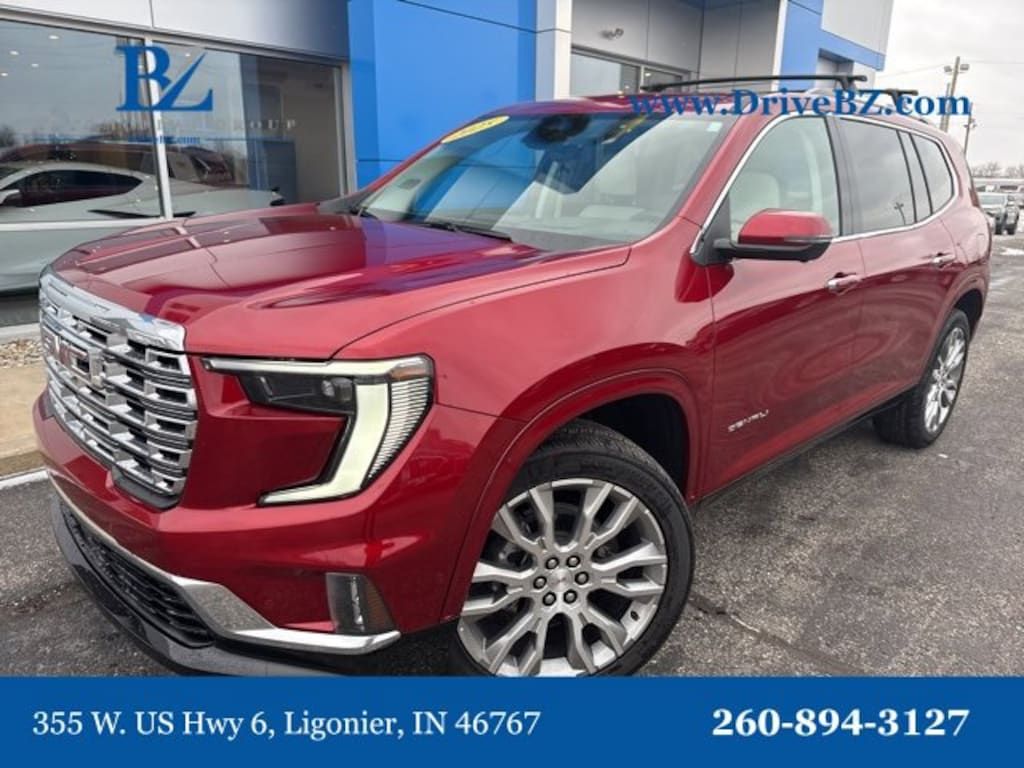 Certified 2025 GMC Acadia Denali SUV