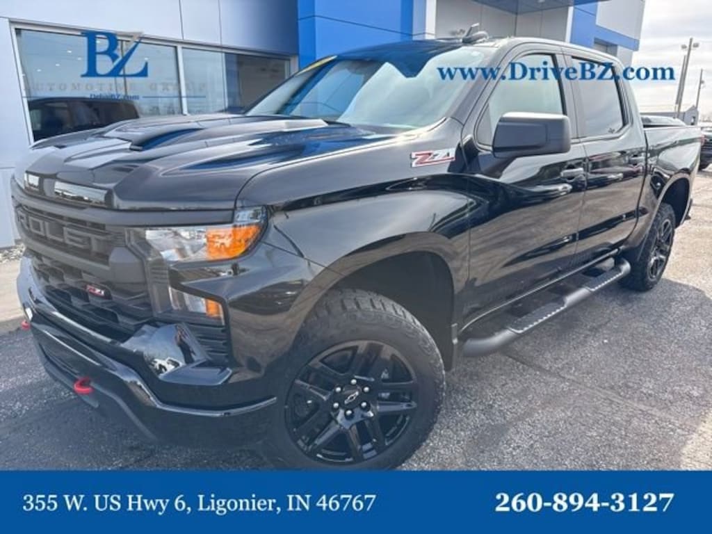 Certified 2024 Chevrolet Silverado 1500 Custom Trail Boss Truck