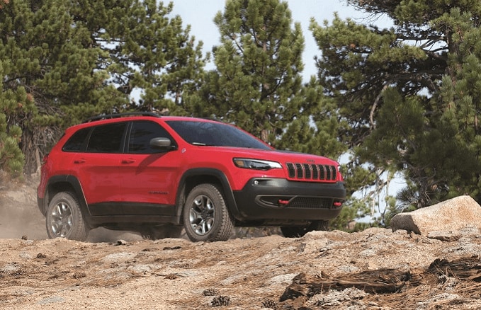 Jeep Cherokee Driving