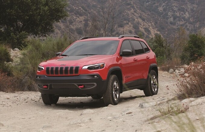 Jeep Cherokee Off-Roading