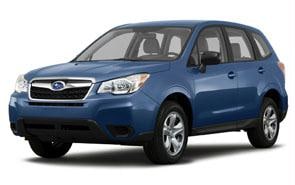 2014 Subaru Forester Color Marine Blue Pearl