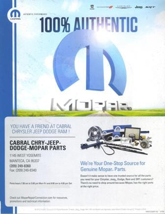 Vehicle Specials Manteca Ca Cabral Chrysler Dodge