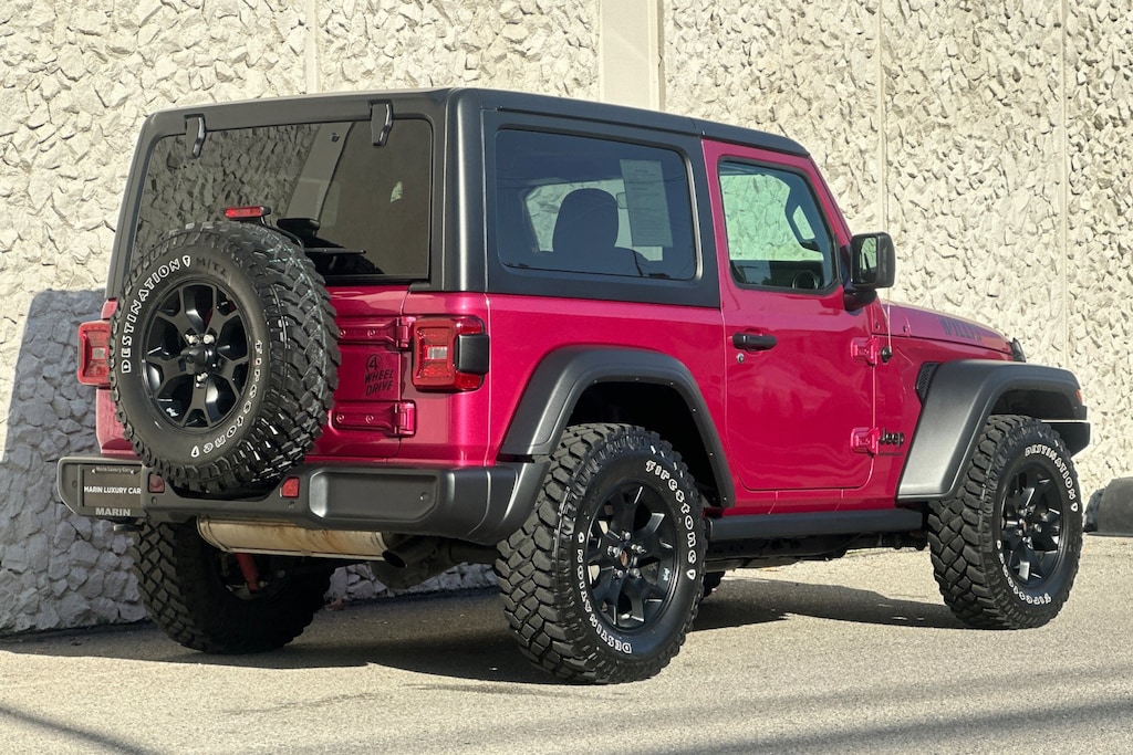 Used 2021 Jeep Wrangler Willys SUV