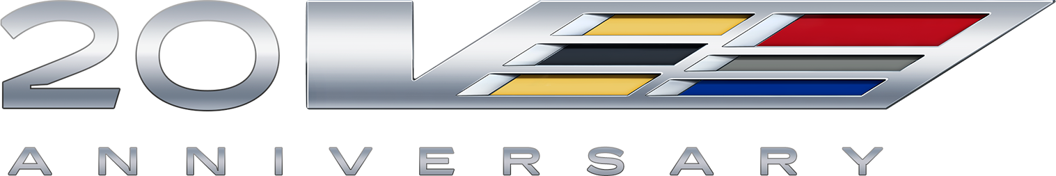 Cadillac V-Series 20th Anniversary Logo