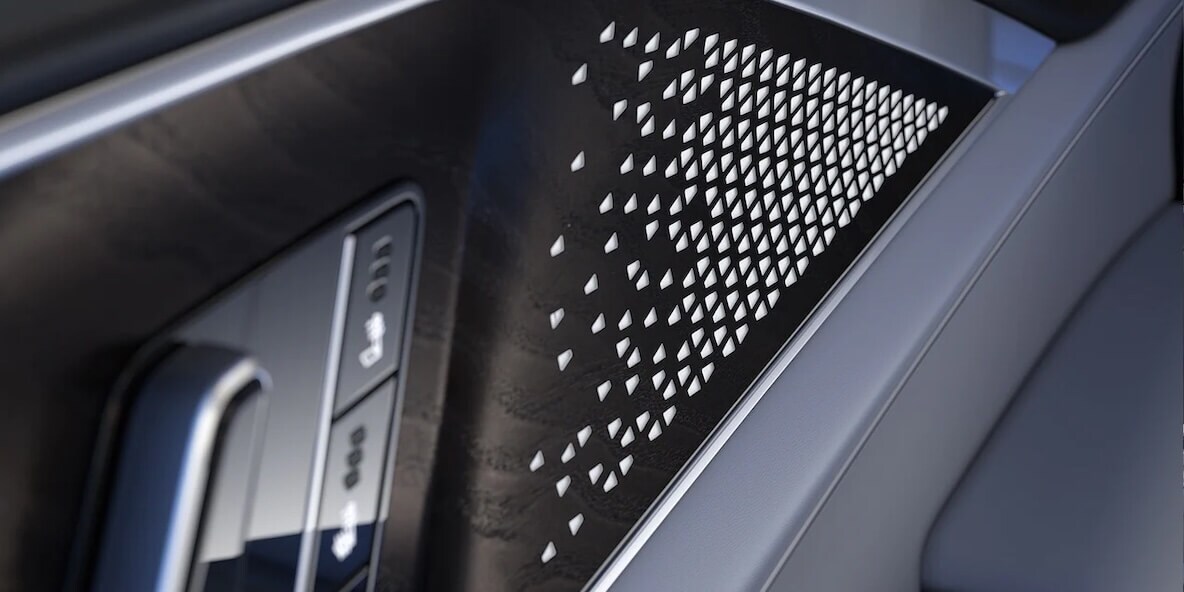 Caisse de son de la technologie audio AKG de la Cadillac Lyriq 2023