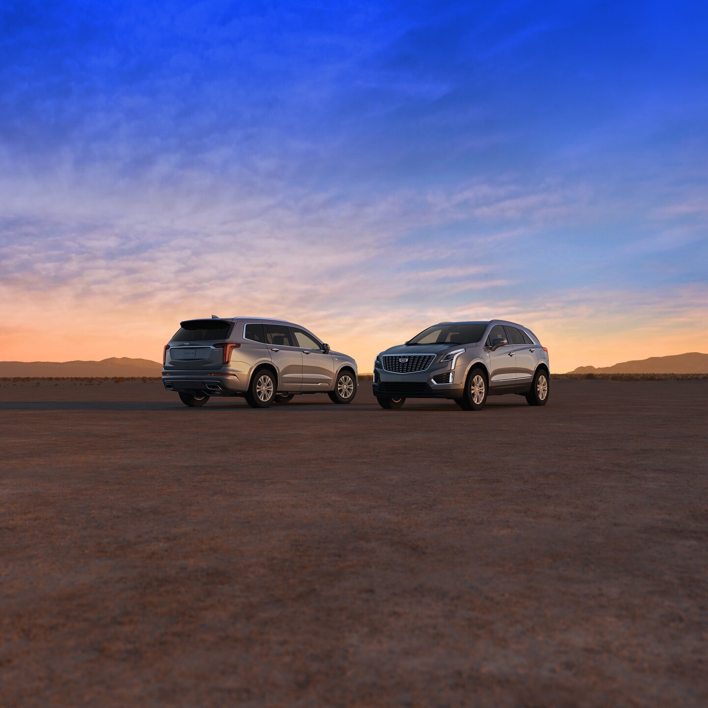 Two new 2025 Cadillac XT5 Luxury SUVs