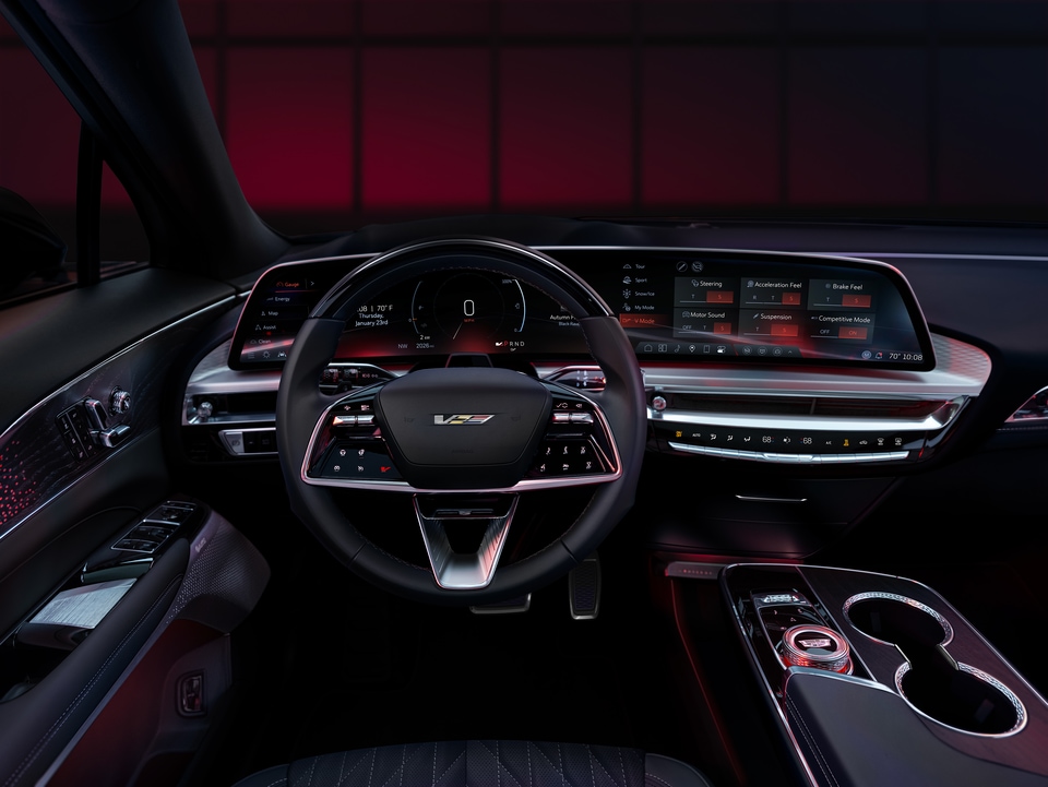 2026 Cadillac LYRIQ V Interior