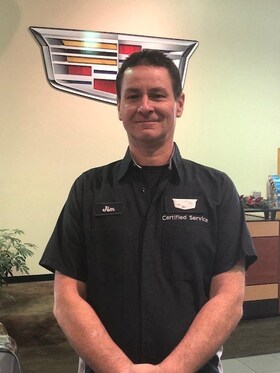 Staff member CADILLAC TECH from 55ca6c5d5864