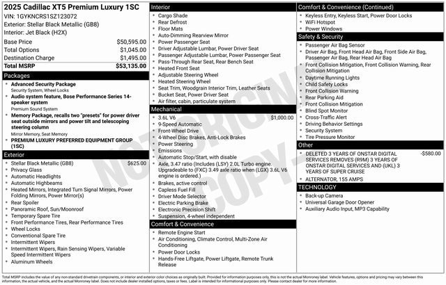 2025 Cadillac XT5 Premium Luxury's photo