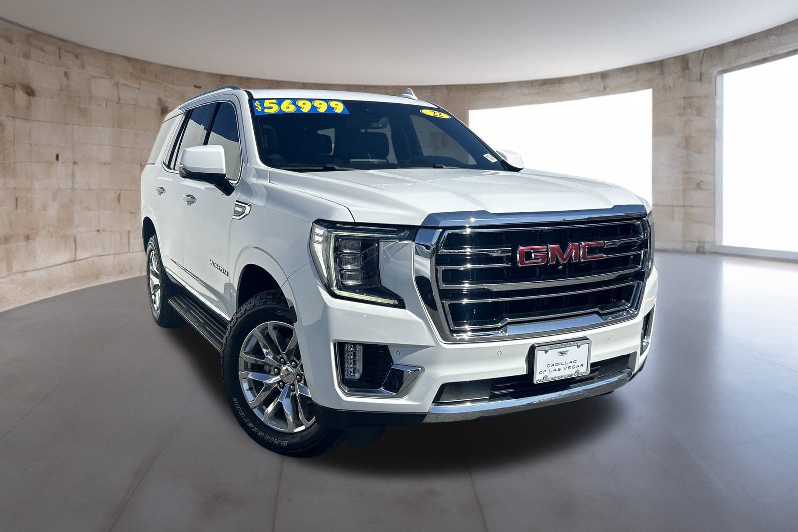 Used 2022 GMC Yukon SLT with VIN 1GKS2BKTXNR297565 for sale in Las Vegas, NV