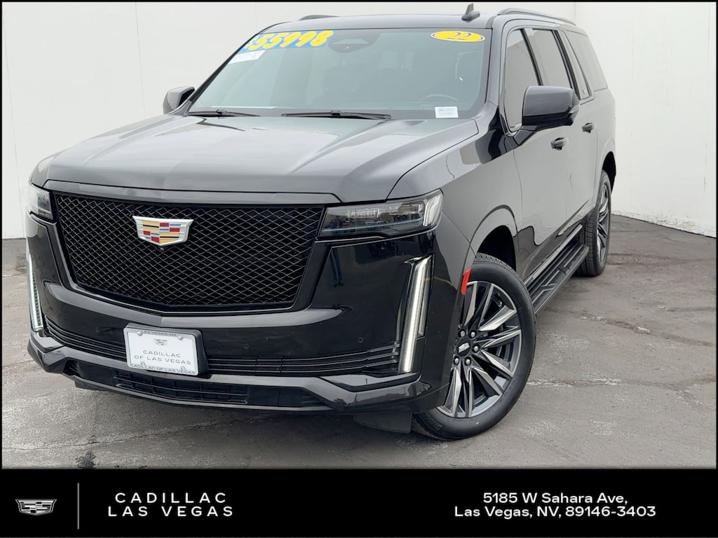 Used 2022 CADILLAC Escalade ESV Sport SUV