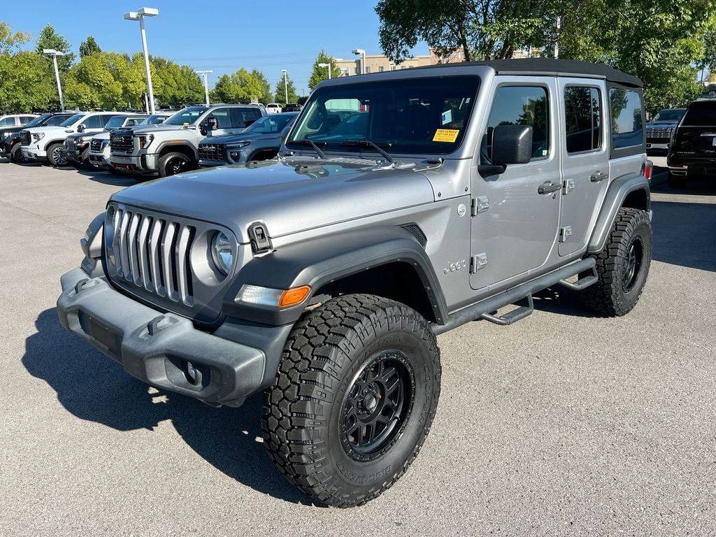 Used 2019 Jeep Wrangler Unlimited Sport S 4x4