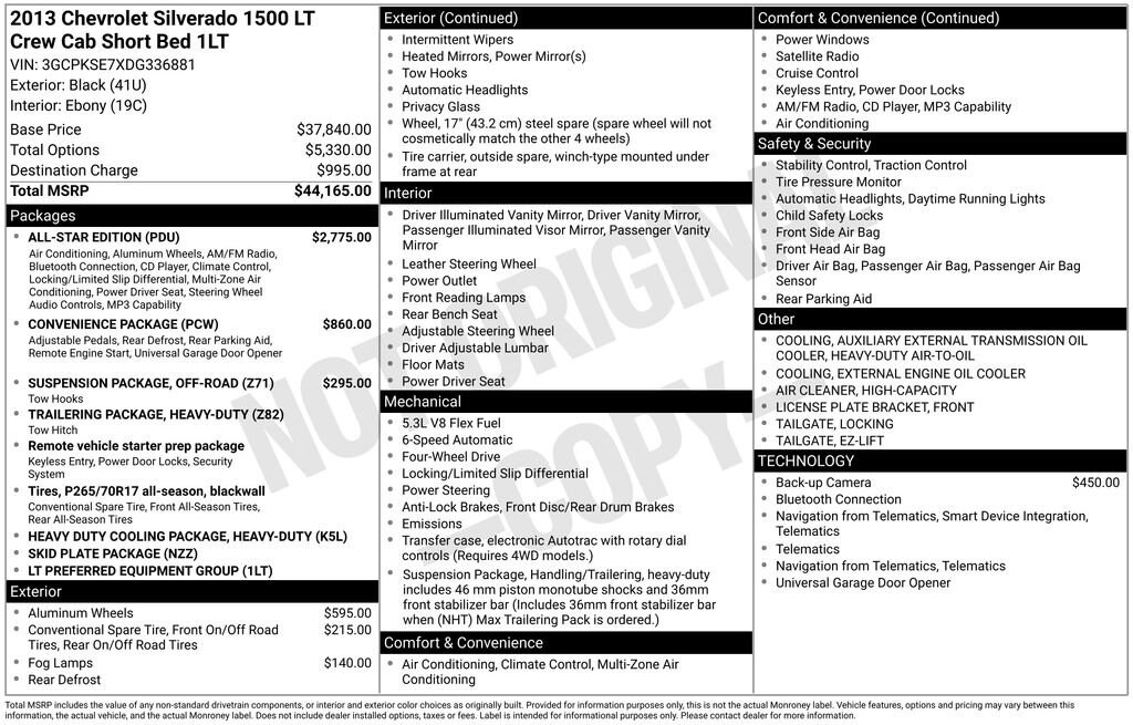 Used 2013 Chevrolet Silverado 1500 LT Truck