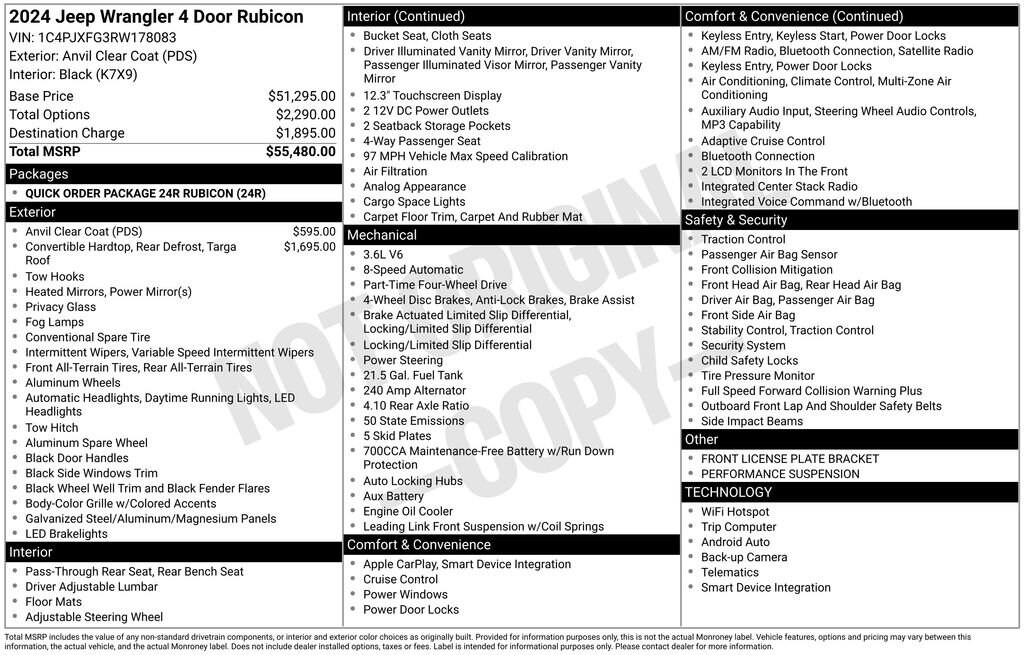 Used 2024 Jeep Wrangler Rubicon