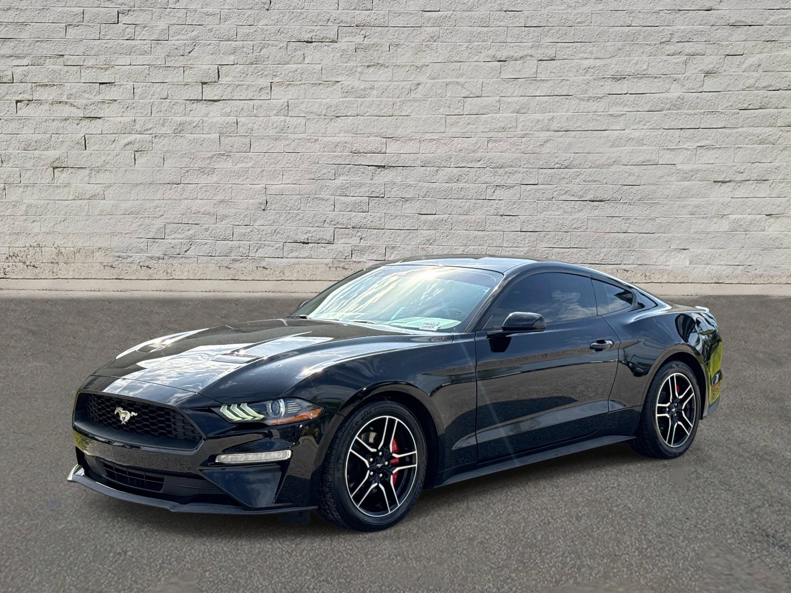 Shadow Black 2020 Ford Mustang EcoBoost Coupe RWD Coupe Rear-Wheel Drive Automatic