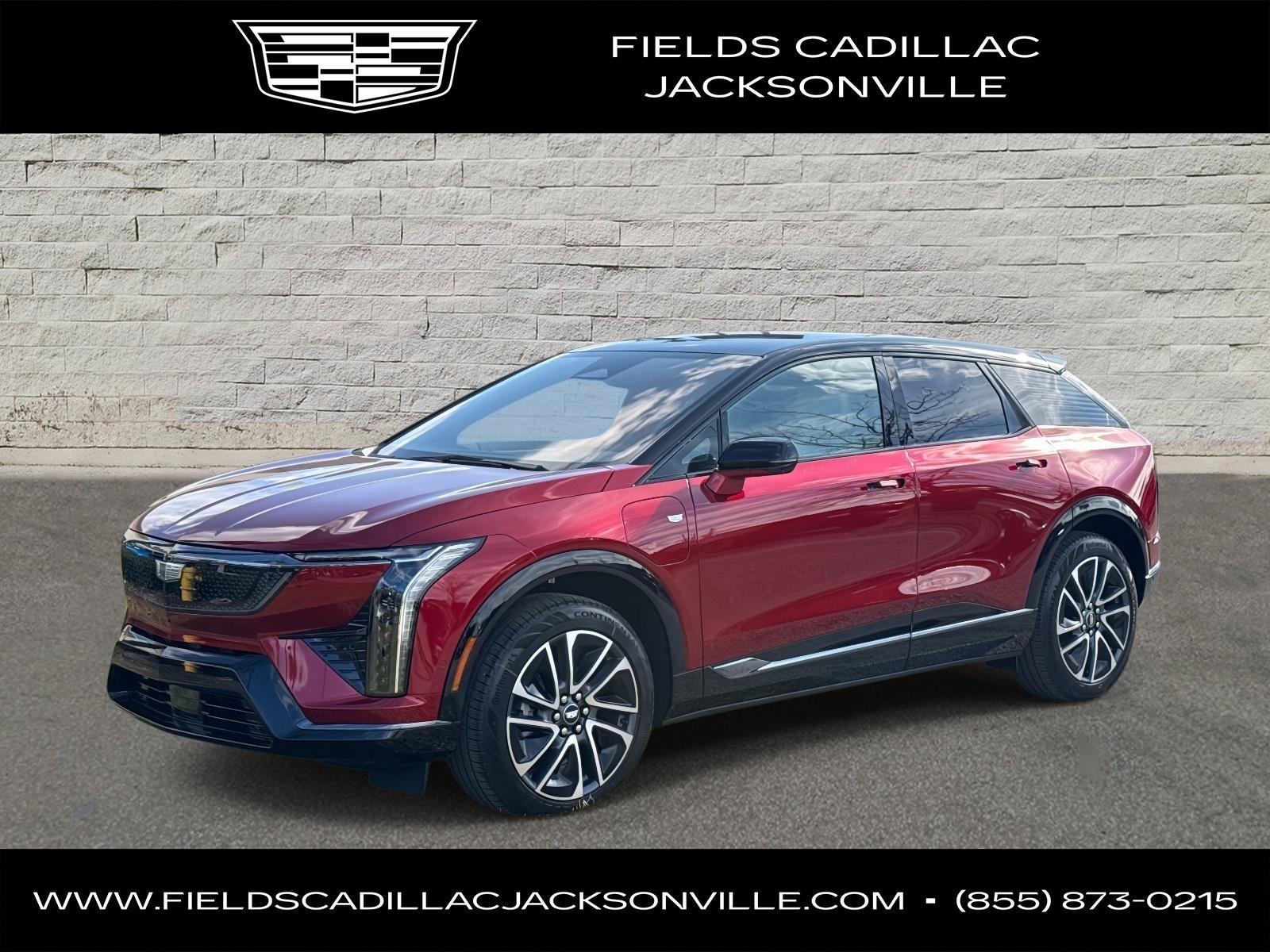 Radiant Red Tintcoat 2026 Cadillac OPTIQ SUV / Crossover Rear-Wheel Drive Automatic