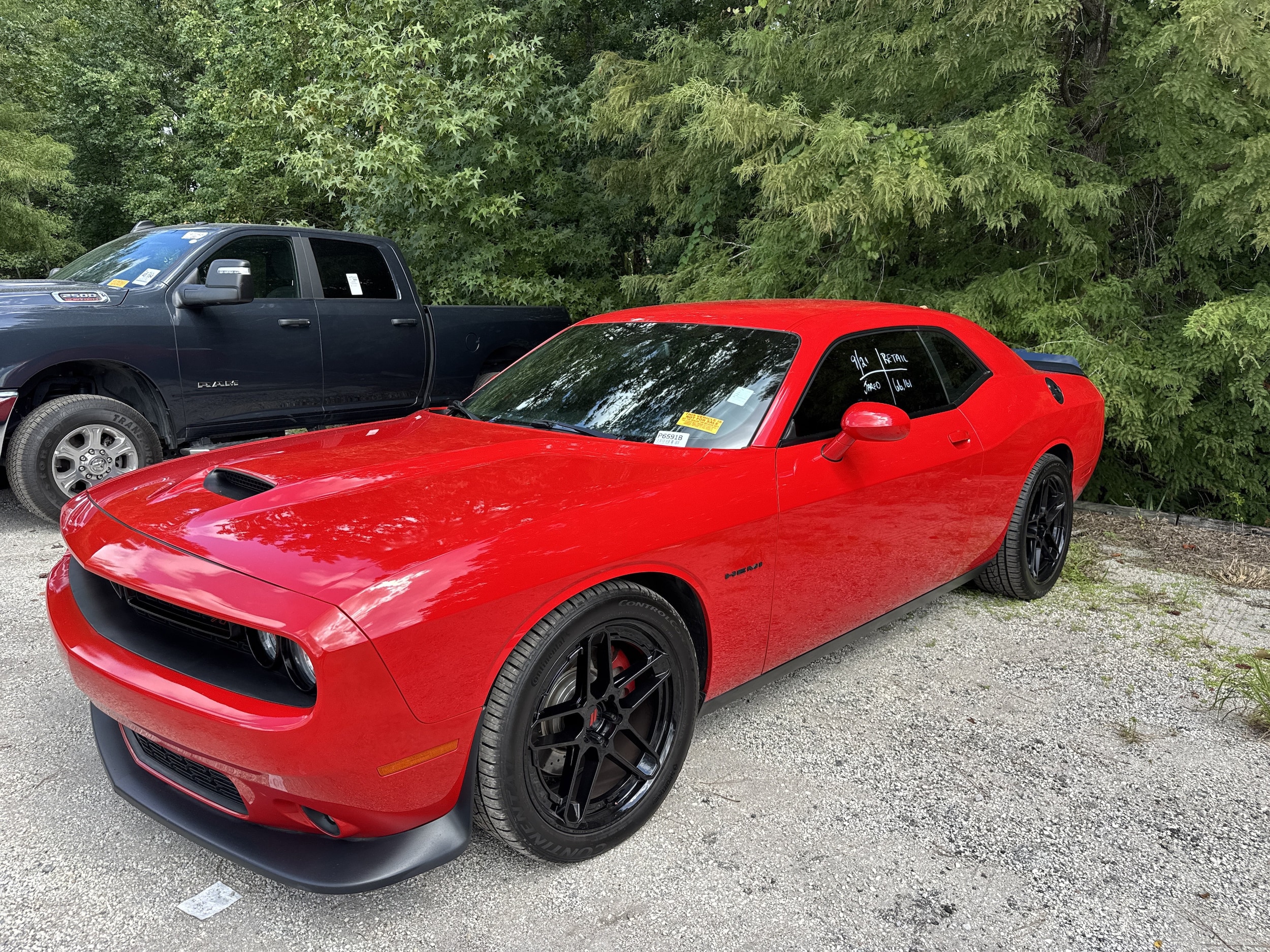Torred Clearcoat 2021 Dodge Challenger Coupe Rear-Wheel Drive Automatic
