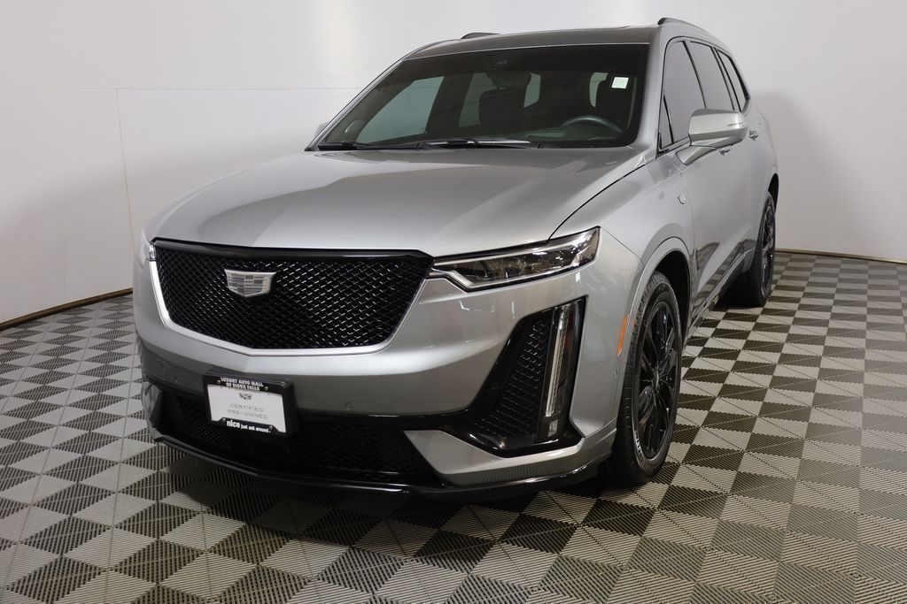 Argent Silver Metallic 2024 Cadillac XT6 SUV / Crossover Four-Wheel Drive 9-Speed Automatic