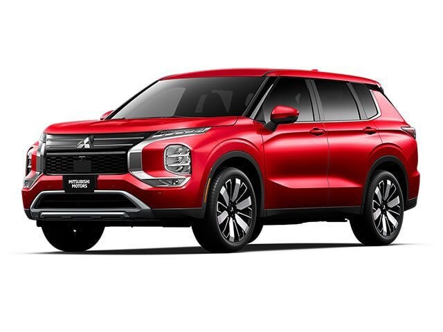 Red 2025 Mitsubishi Outlander SUV / Crossover Front-Wheel Drive Continuously Variable Transmission