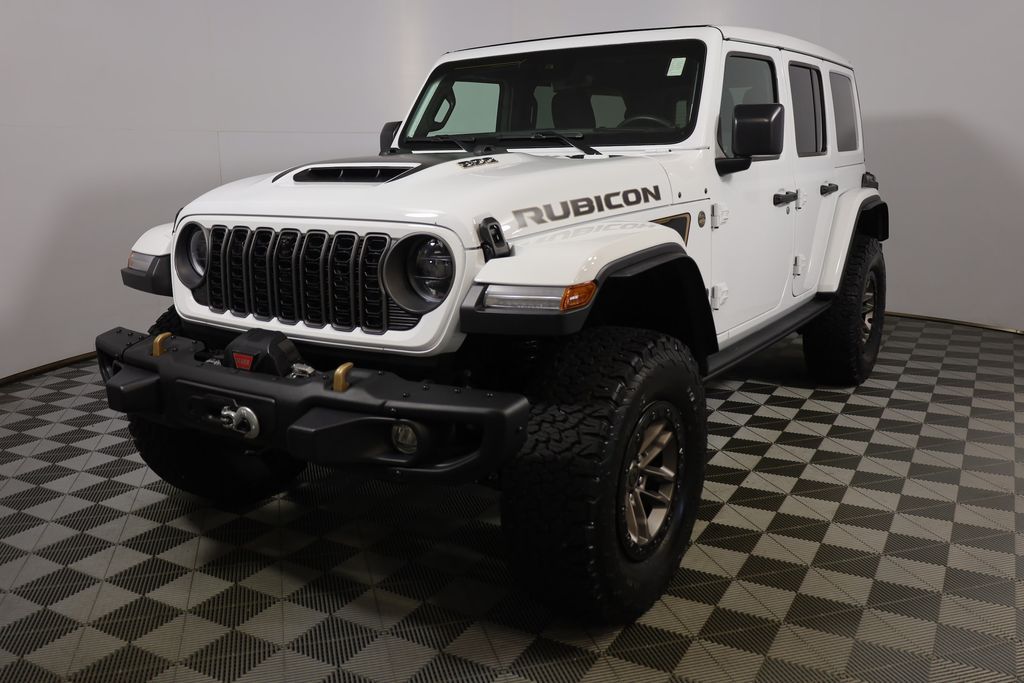 Bright White Clearcoat 2025 Jeep Wrangler SUV / Crossover Four-Wheel Drive 8-Speed Automatic
