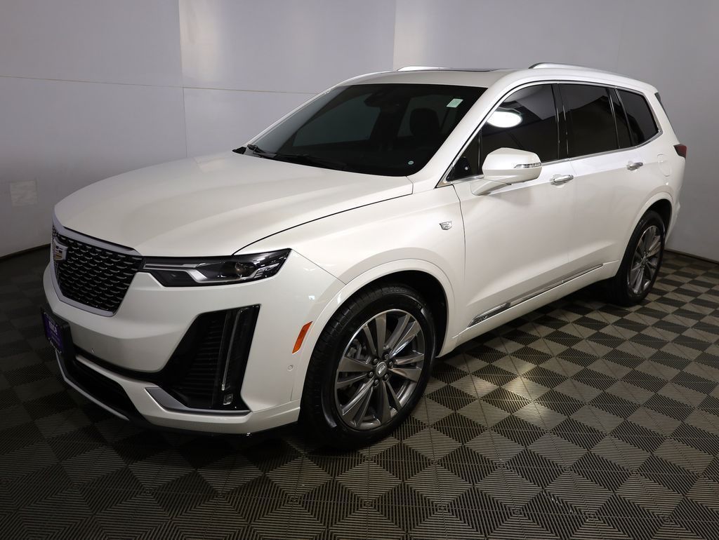 Crystal White Tricoat 2020 Cadillac XT6 SUV / Crossover Front-Wheel Drive 9-Speed Automatic