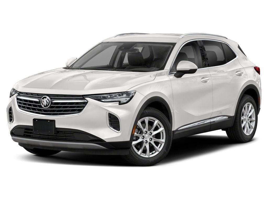 Summit White 2022 Buick Envision SUV / Crossover All-Wheel Drive 9-Speed Automatic