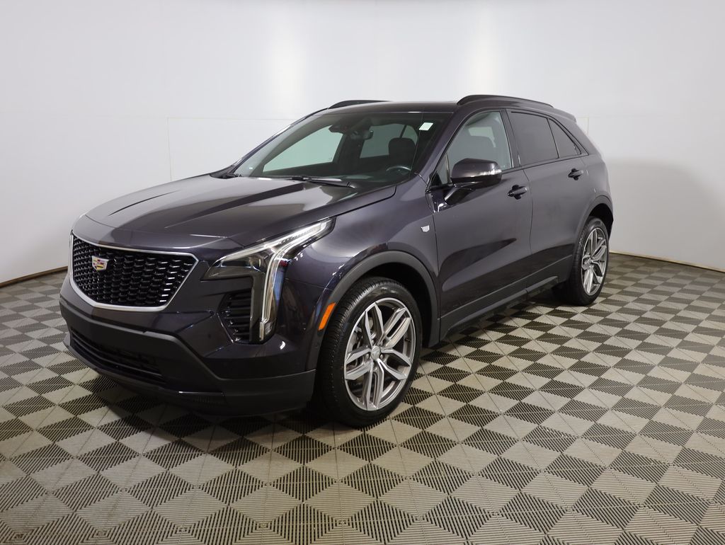 Galactic Gray Metallic 2023 Cadillac XT4 SUV / Crossover Four-Wheel Drive 9-Speed Automatic