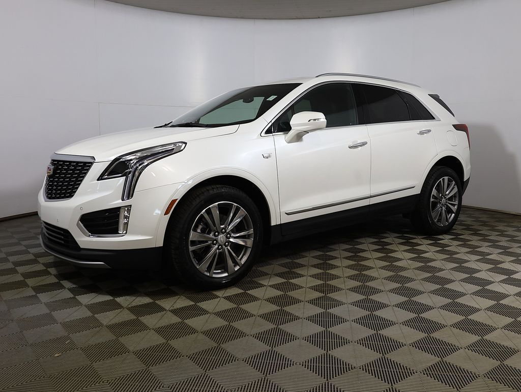 Crystal White Tricoat 2025 Cadillac XT5 Premium Luxury AWD SUV / Crossover Four-Wheel Drive 9-Speed Automatic