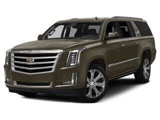 Dark Adriatic Blue Metallic 2018 Cadillac Escalade ESV SUV / Crossover Four-Wheel Drive
