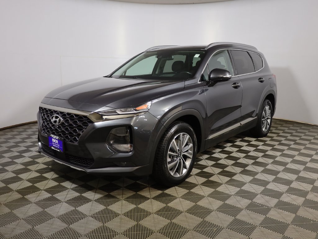 Portofino Gray 2020 Hyundai Santa Fe SUV / Crossover All-Wheel Drive 8-Speed Automatic
