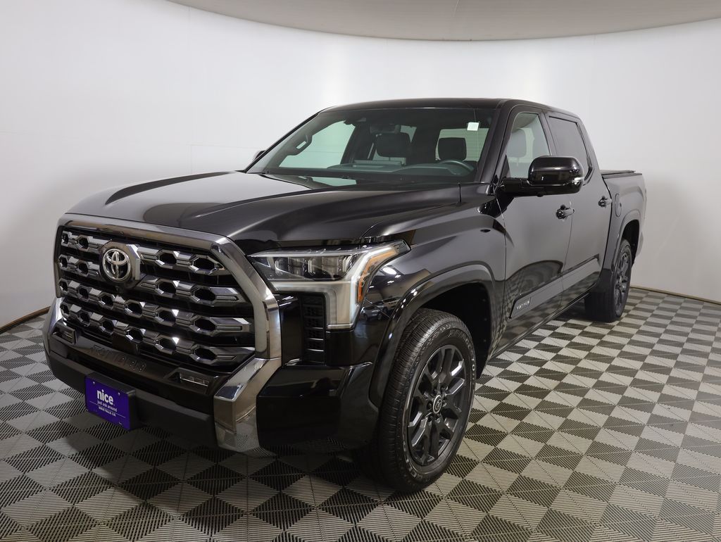 Midnight Black Metallic 2024 Toyota Tundra Pickup Truck Four-Wheel Drive Automatic