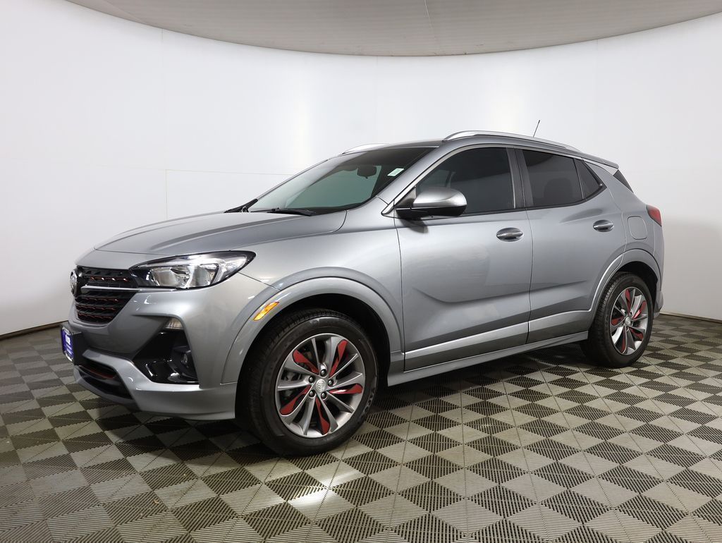Moonstone Gray Metallic 2023 Buick Encore GX SUV / Crossover All-Wheel Drive 9-Speed Automatic