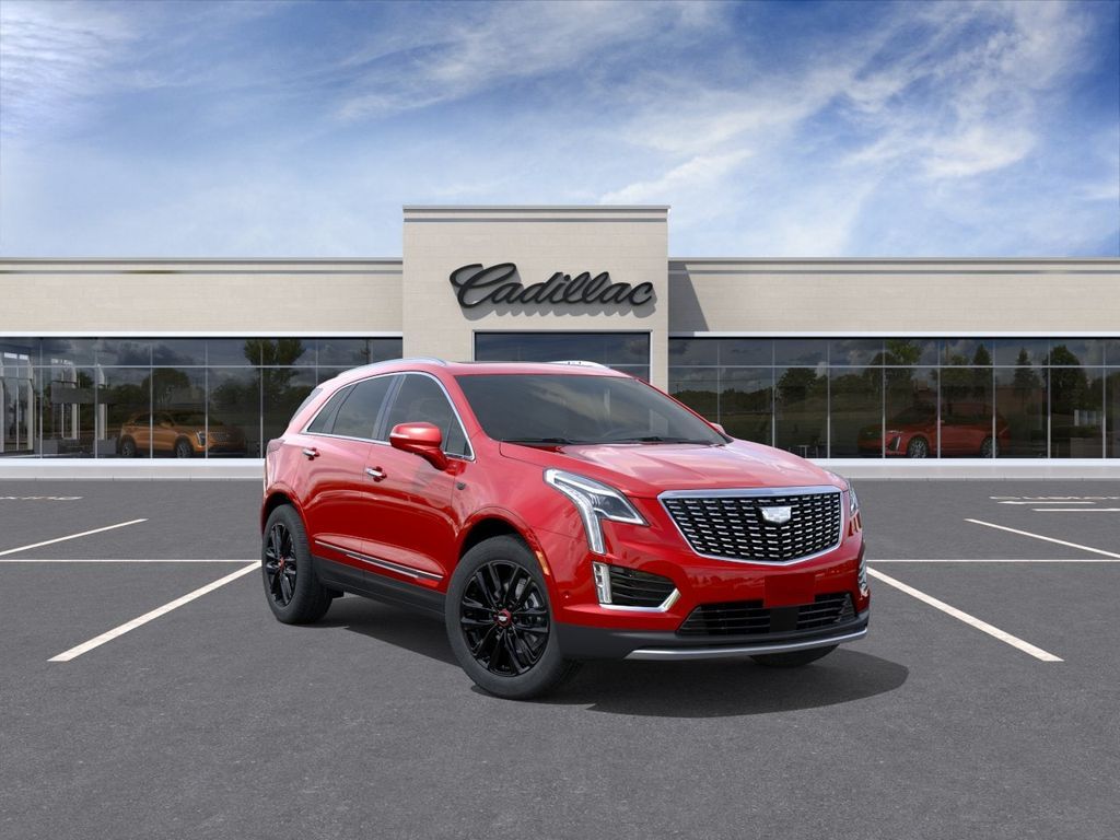 Radiant Red Tintcoat 2026 Cadillac XT5 SUV / Crossover Four-Wheel Drive 9-Speed Automatic
