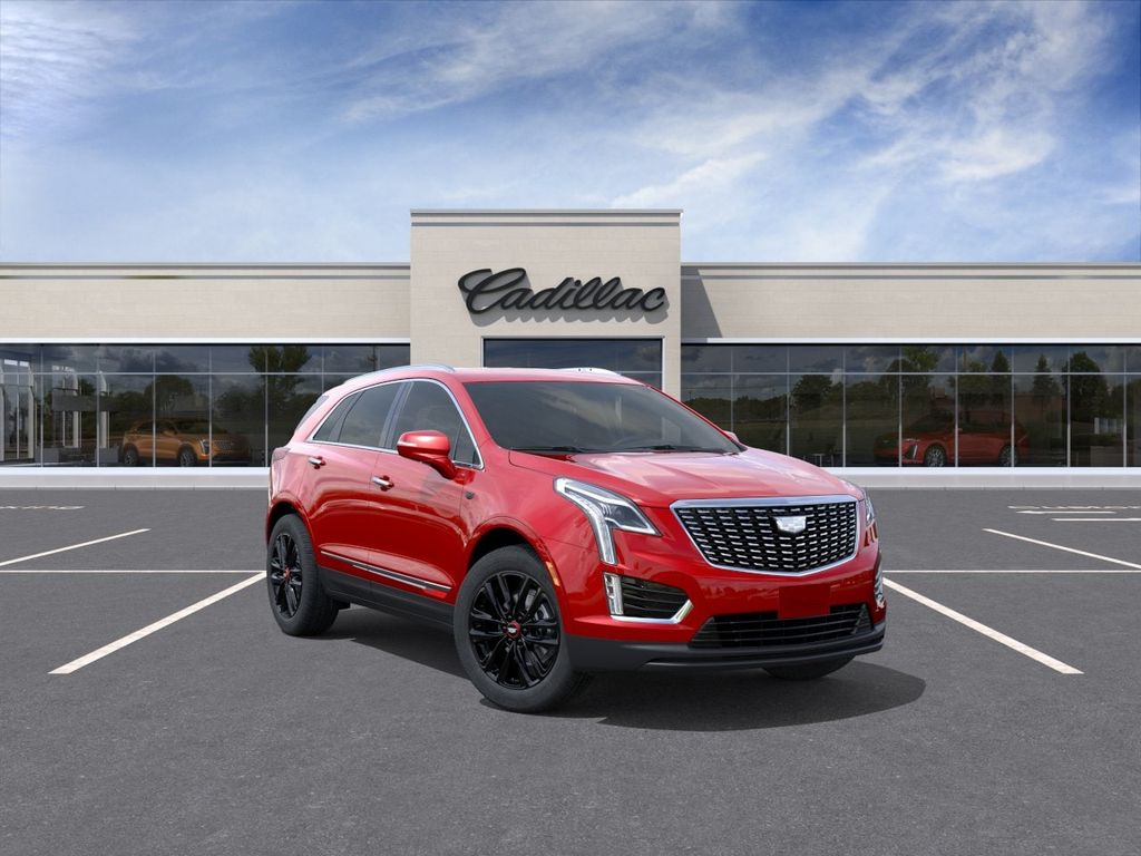 Radiant Red Tintcoat 2026 Cadillac XT5 SUV / Crossover Four-Wheel Drive 9-Speed Automatic