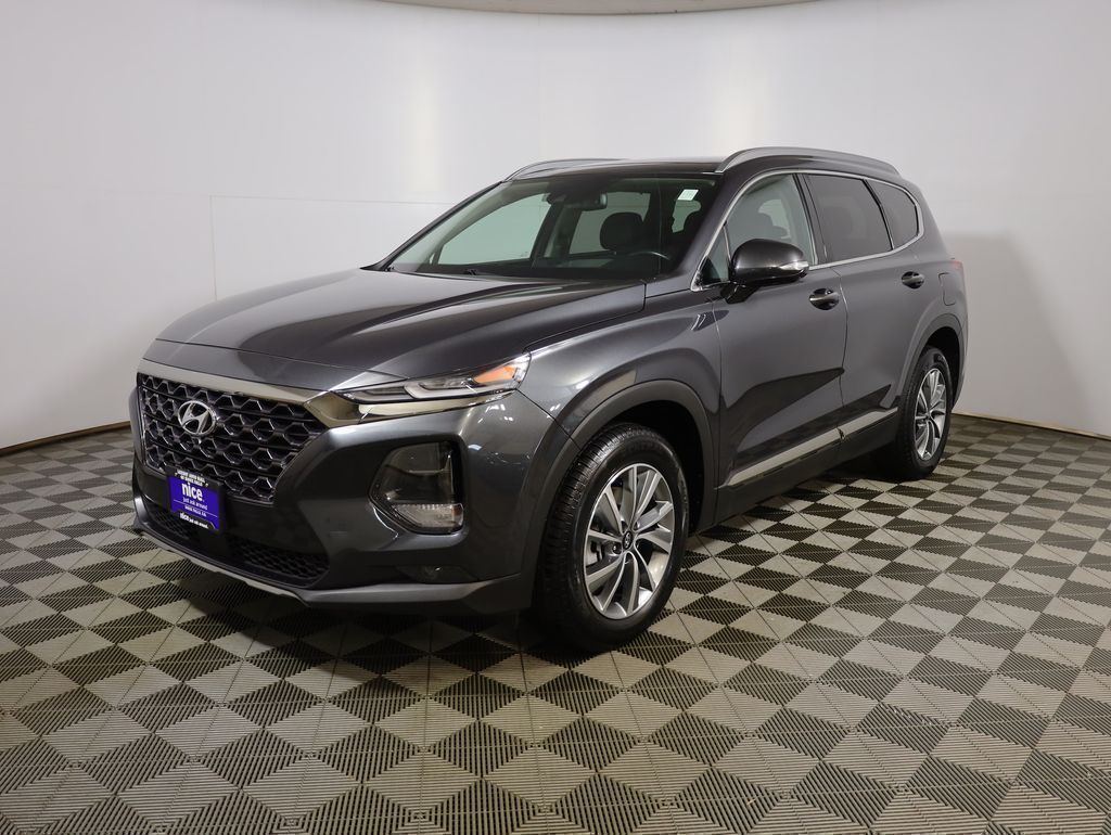 Portofino Gray 2020 Hyundai Santa Fe SUV / Crossover All-Wheel Drive 8-Speed Automatic