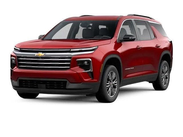 Radiant Red Tintcoat 2024 Chevrolet Traverse LT AWD SUV / Crossover Four-Wheel Drive 8-Speed Automatic