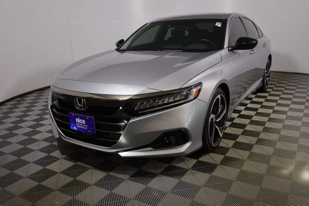 Silver Metallic 2022 Honda Accord Sedan Front-Wheel Drive Continuously Variable Transmission