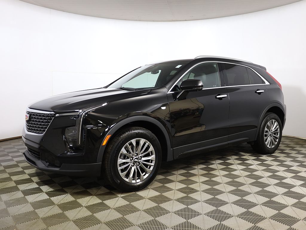 Stellar Black Metallic 2025 Cadillac XT4 Premium Luxury AWD SUV / Crossover Four-Wheel Drive 9-Speed Automatic