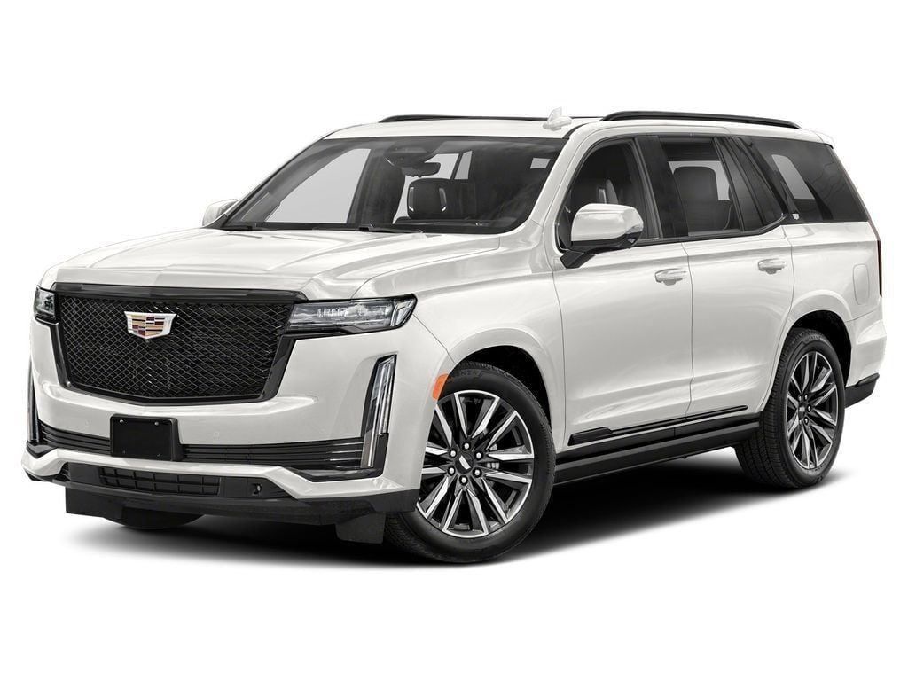 Crystal White Tricoat 2022 Cadillac Escalade SUV / Crossover Four-Wheel Drive Automatic