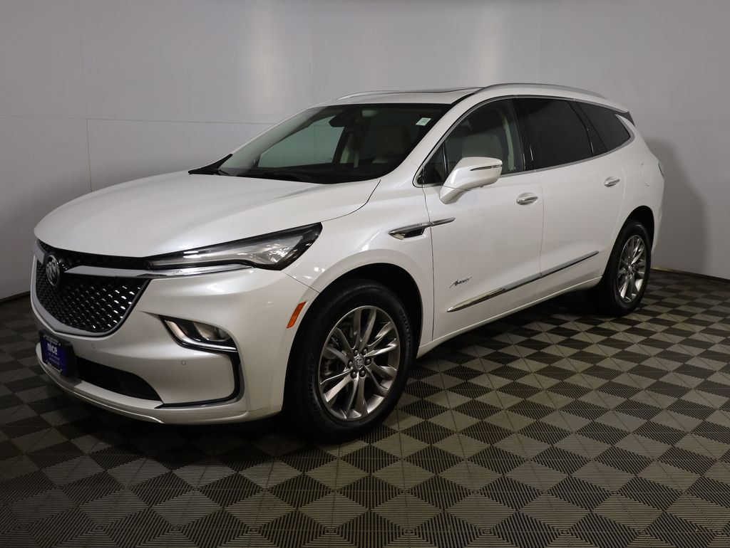 White Frost Tricoat 2023 Buick Enclave Avenir AWD SUV / Crossover Four-Wheel Drive 9-Speed Automatic