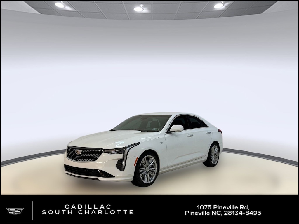 Used 2021 CADILLAC CT4 Premium Luxury Car