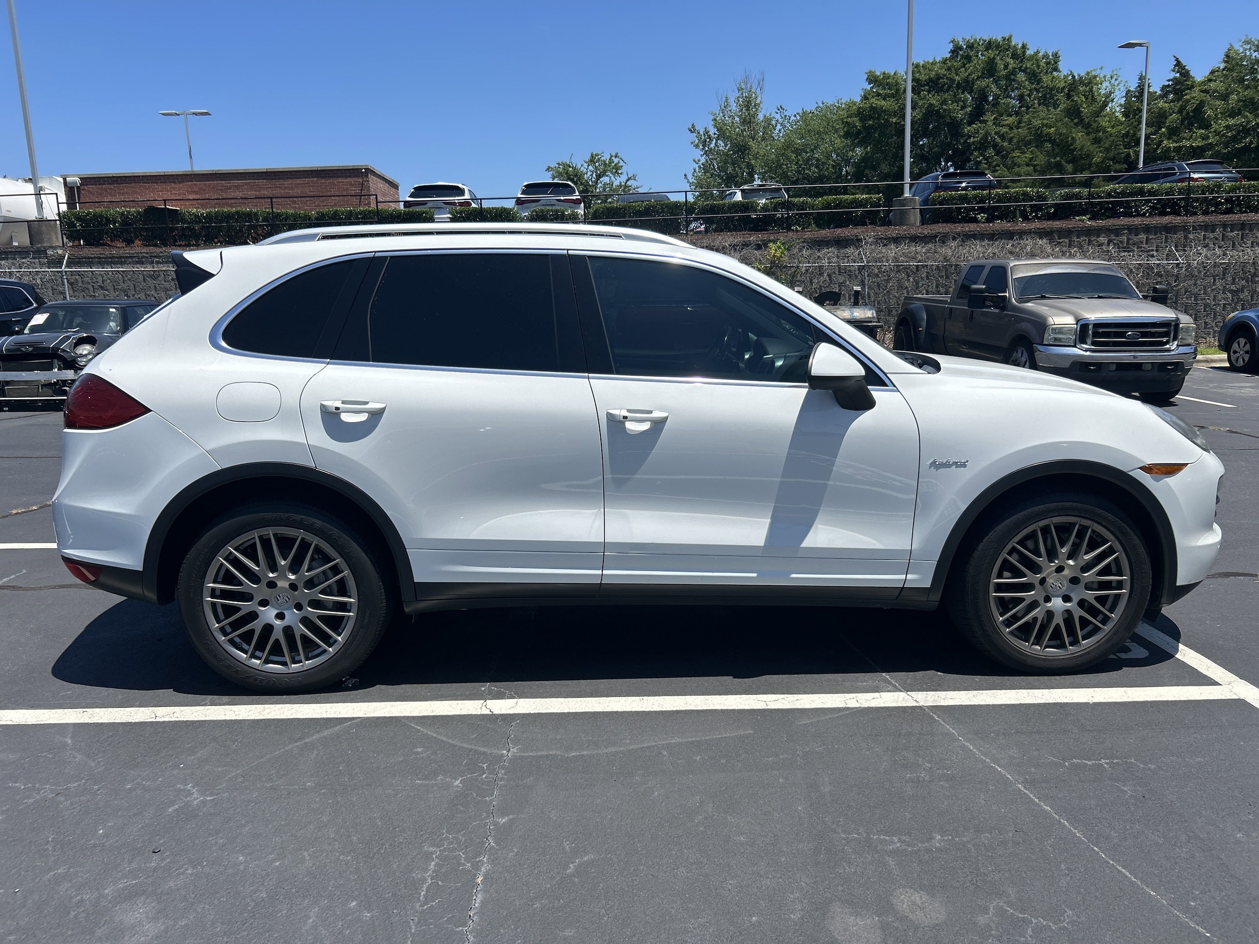 Used 2014 Porsche Cayenne S Hybrid with VIN WP1AE2A2XELA51298 for sale in Pineville, NC