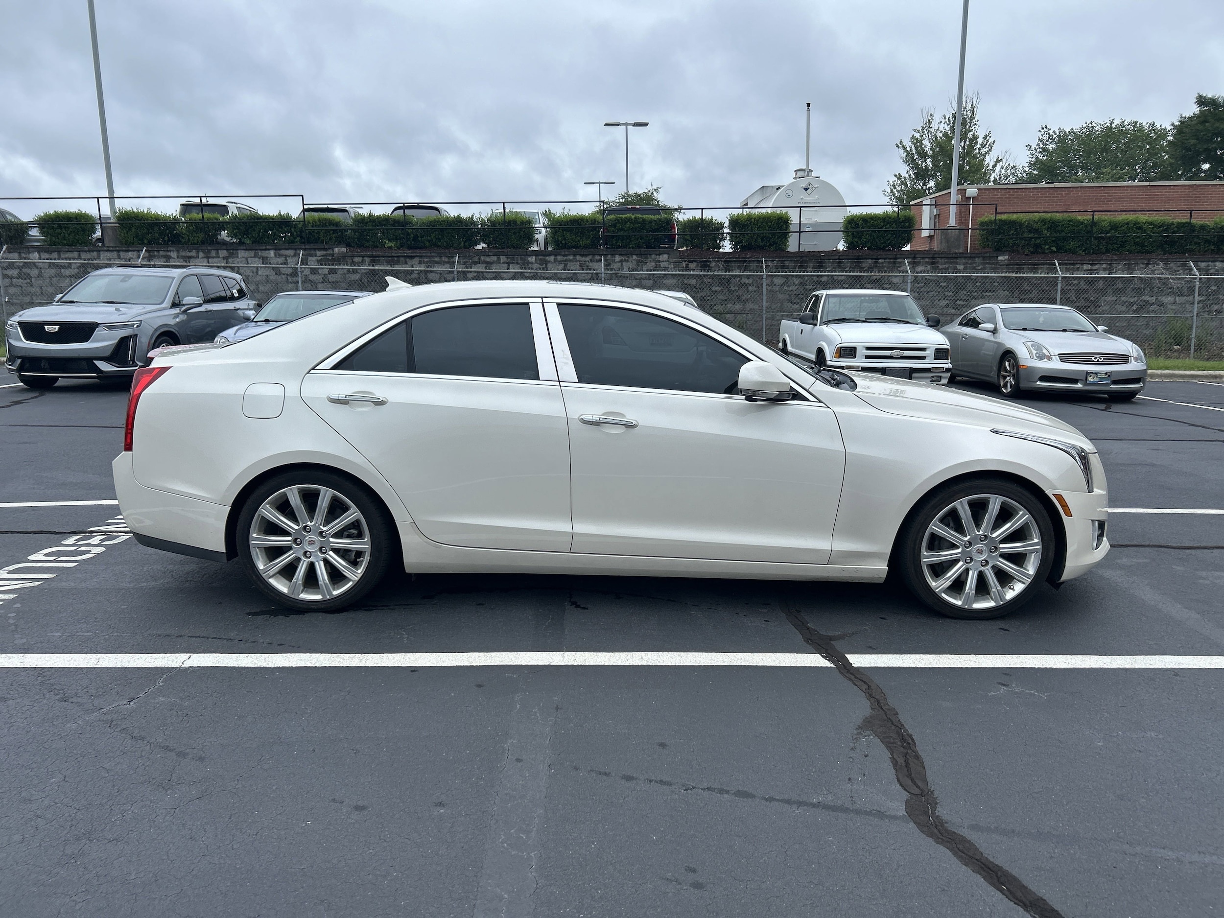 Used 2013 Cadillac ATS Premium Collection with VIN 1G6AE5S38D0126447 for sale in Pineville, NC