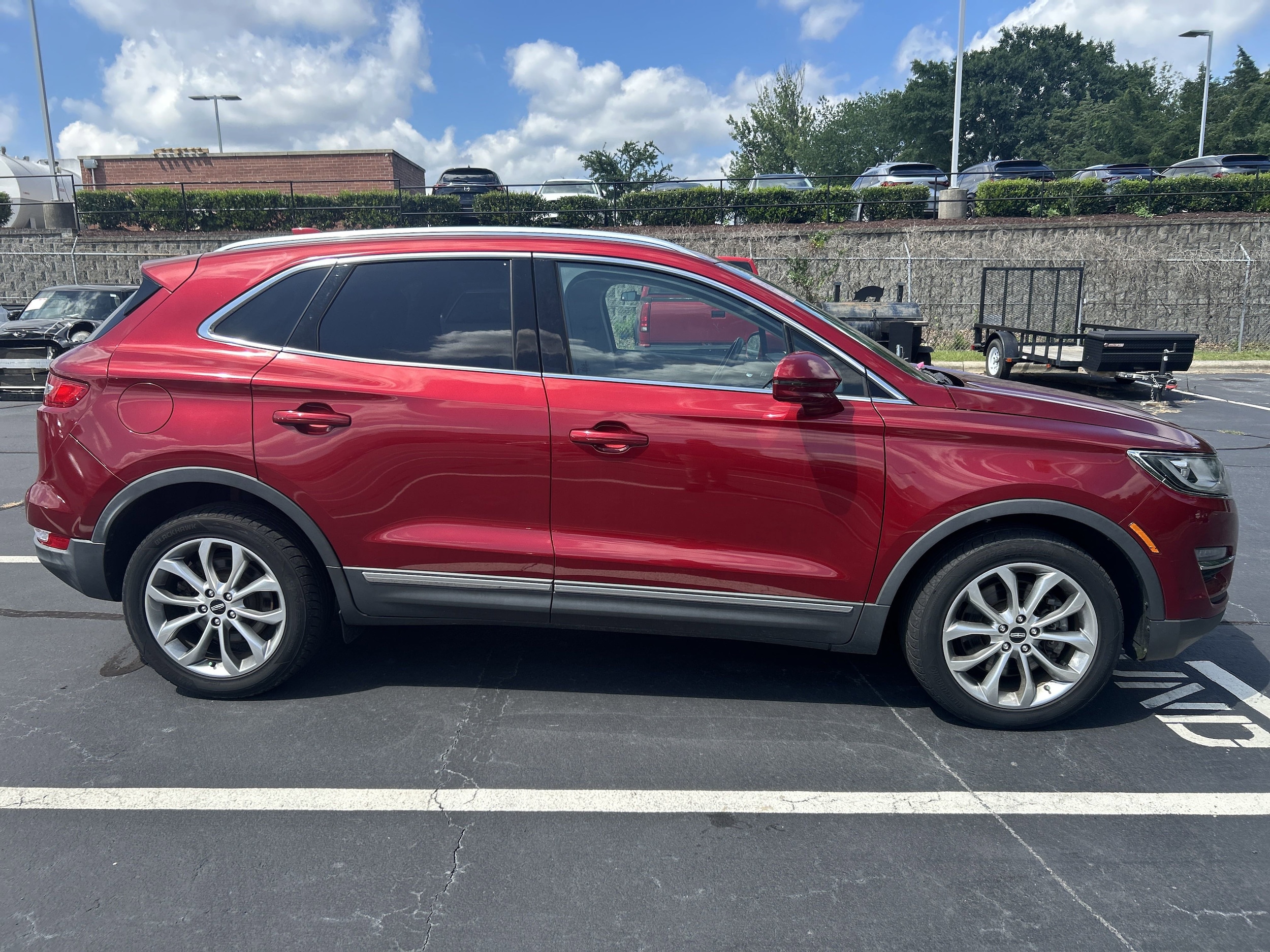 Used 2018 Lincoln MKC Select with VIN 5LMCJ2D98JUL00189 for sale in Pineville, NC