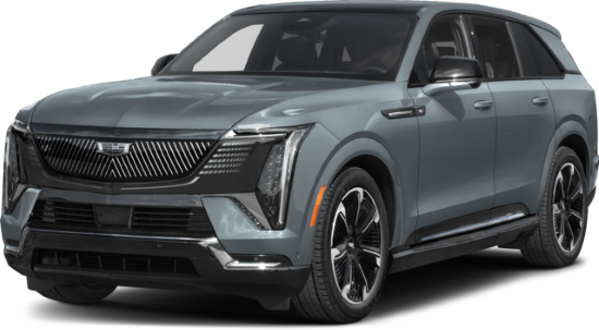 Blue Cadillac Escalade IQ