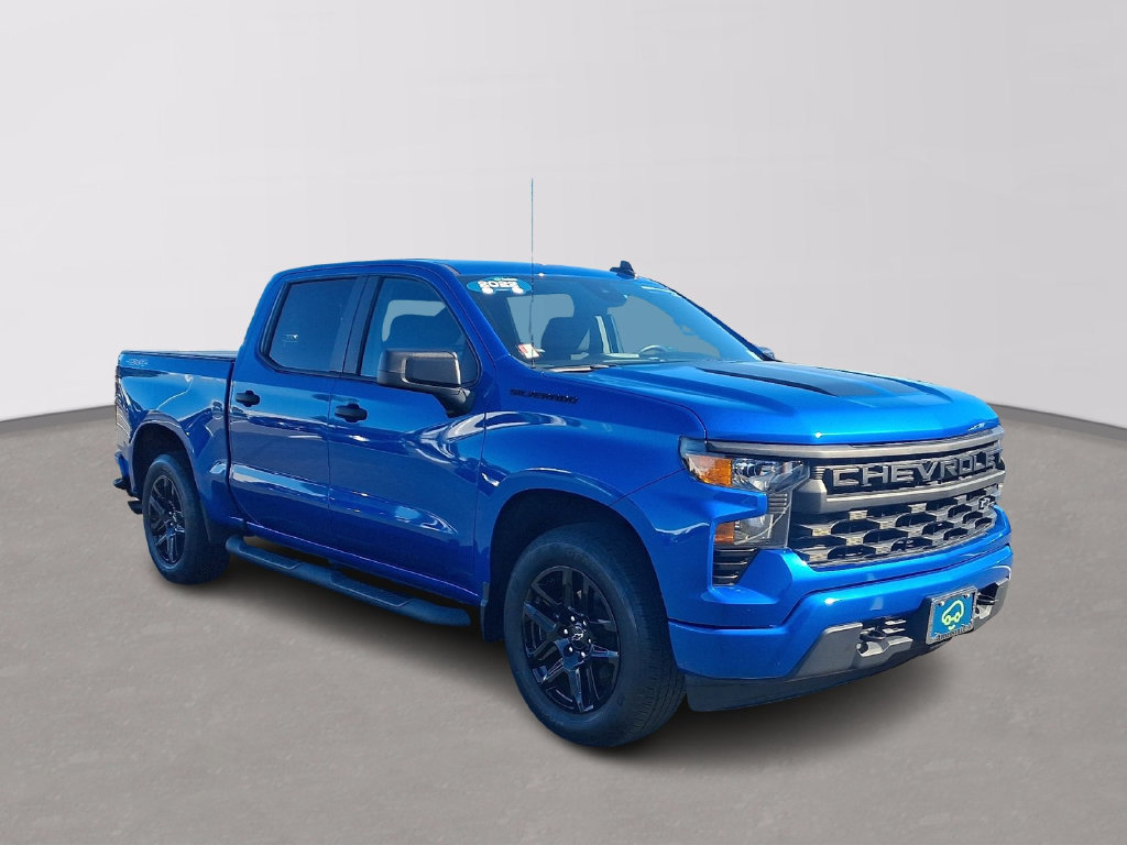 Certified 2022 Chevrolet Silverado 1500 Custom Truck Crew Cab