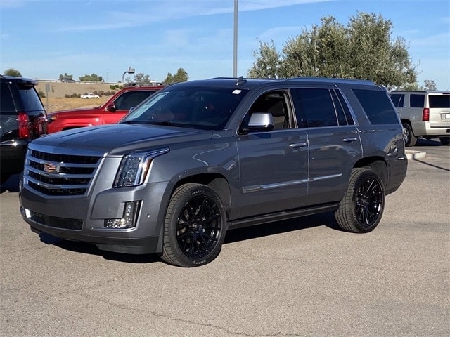 Used 2018 Cadillac Escalade Premium Luxury with VIN 1GYS4CKJXJR347959 for sale in Burlington, VT