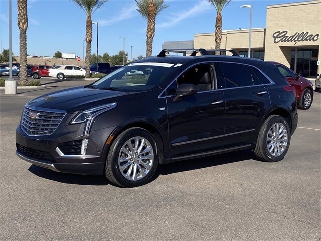 Certified 2018 Cadillac XT5 Platinum with VIN 1GYKNGRS1JZ110912 for sale in Burlington, VT