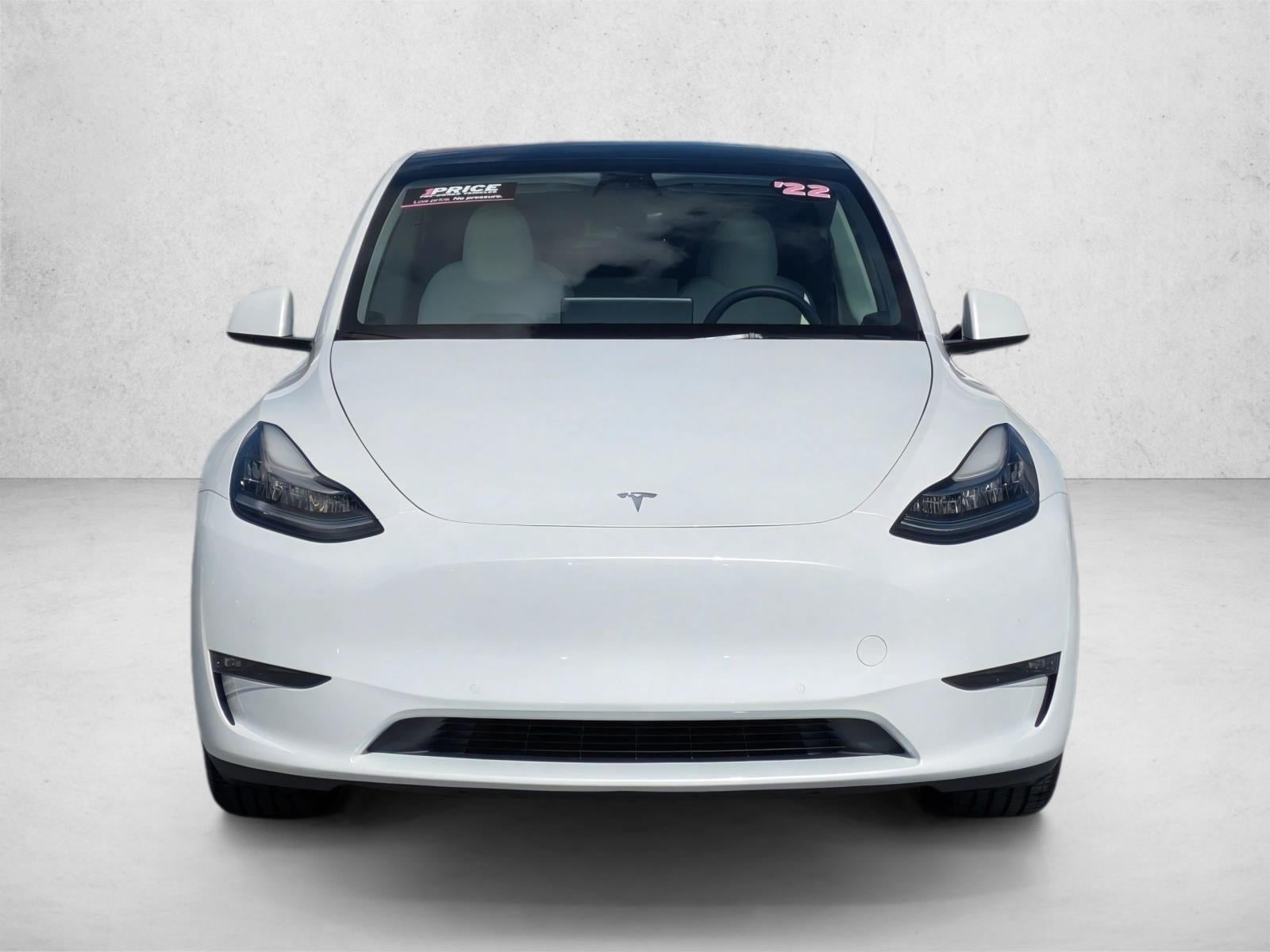 Used 2022 Tesla Model Y Long Range with VIN 7SAYGDEE5NF438020 for sale in Los Angeles, CA